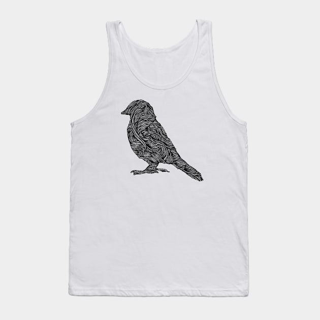 LITTLE BIRD Tank Top by thiagobianchini